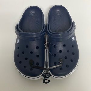 Crocs Unisex Adult Crocband 2 clog Navy Women 9 men 7